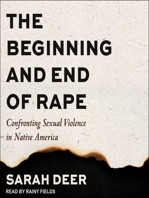 The Beginning and End of Rape - Audiobook